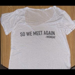 Project Social T “So We Meet Again” T-Shirt